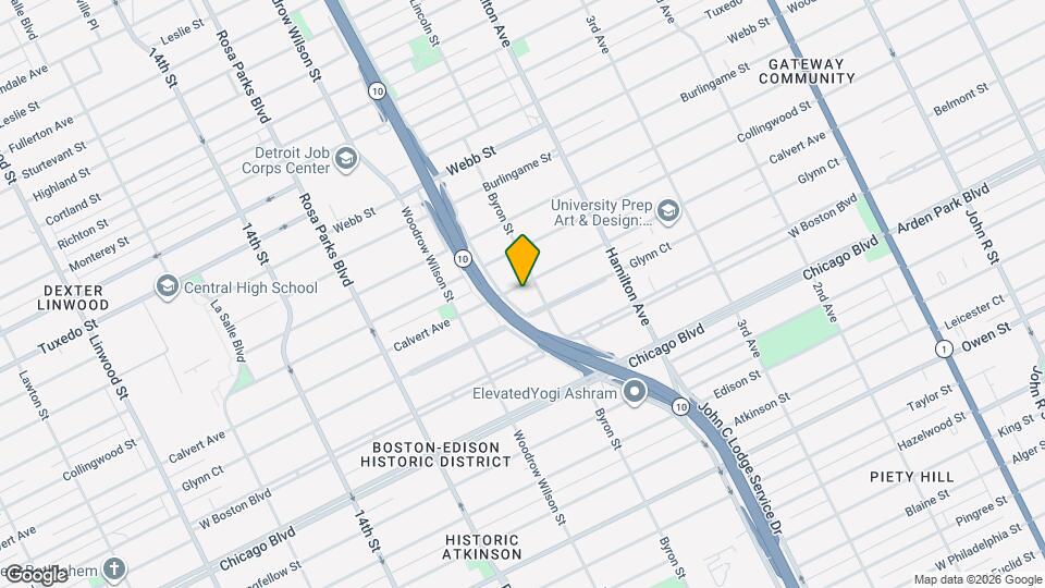 1427 Calvert Ave Map and Location Details