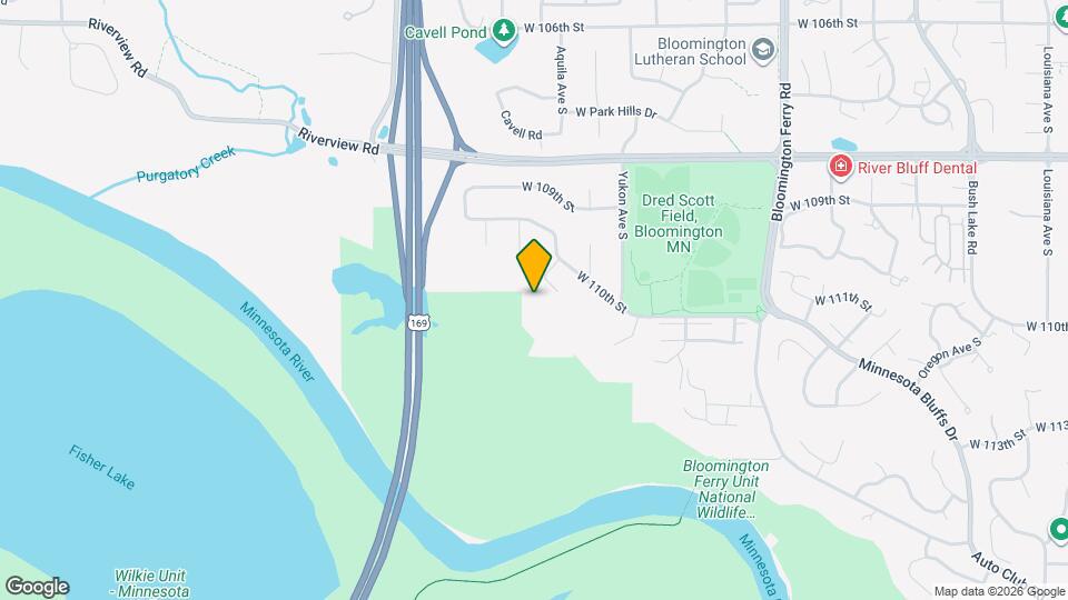 11032 Aquila Bluffs Cir Mapa y Detalles de la Ubicación