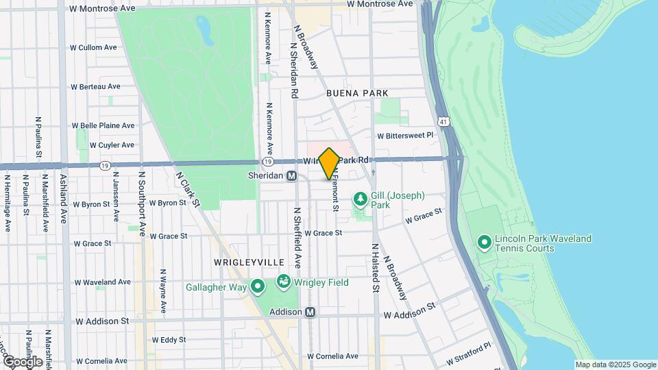905 W Dakin St Map and Location Details