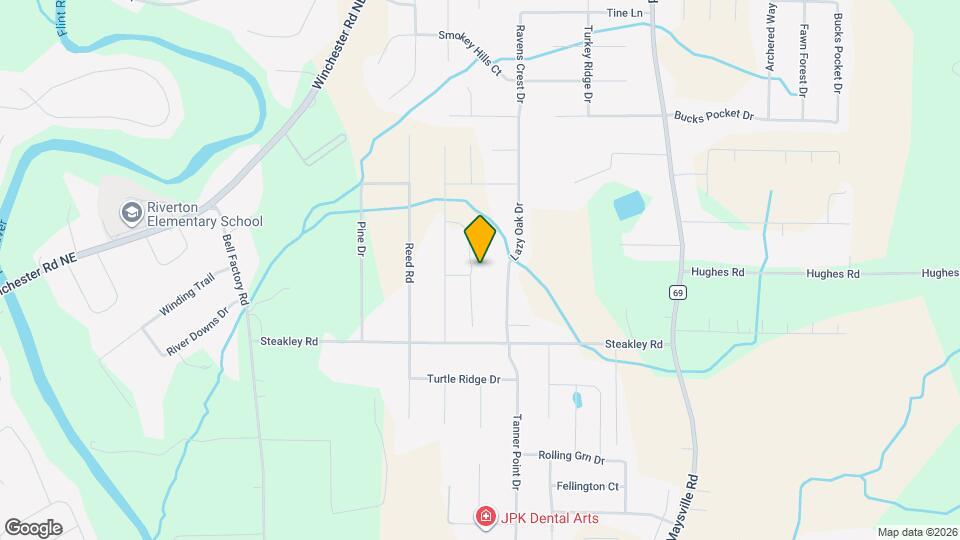 125 River Springs Ct Map and Location Details