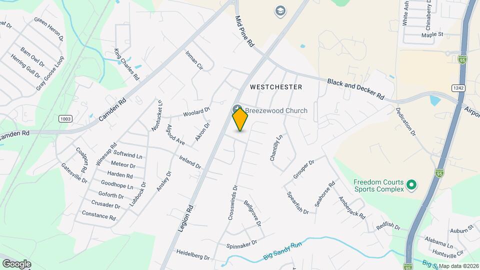 575 Countrytown Dr Map and Location Details