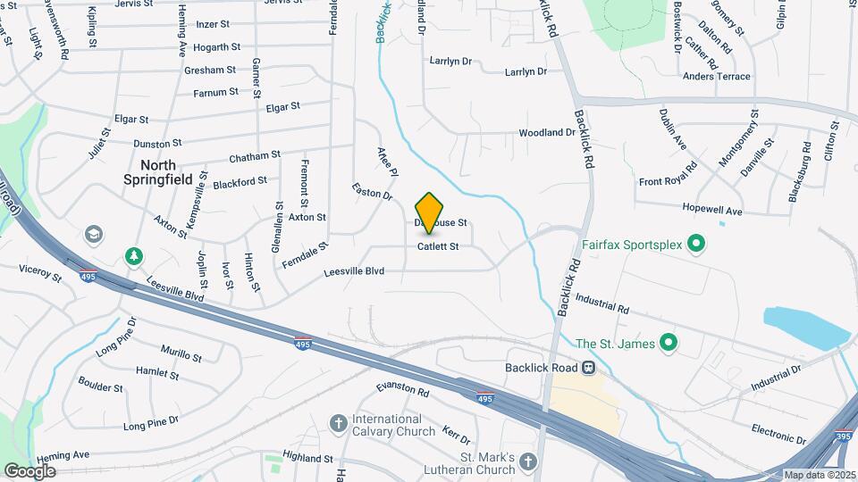 7122 Catlett St Map and Location Details