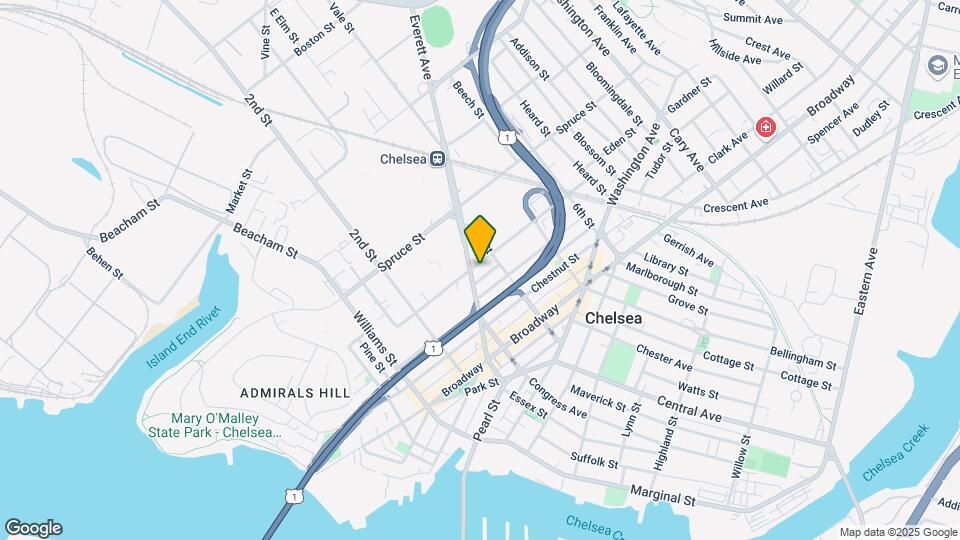 125 Arlington St-Unit -4 Map and Location Details