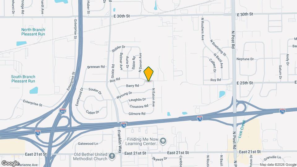 8315 Roy Rd Map and Location Details