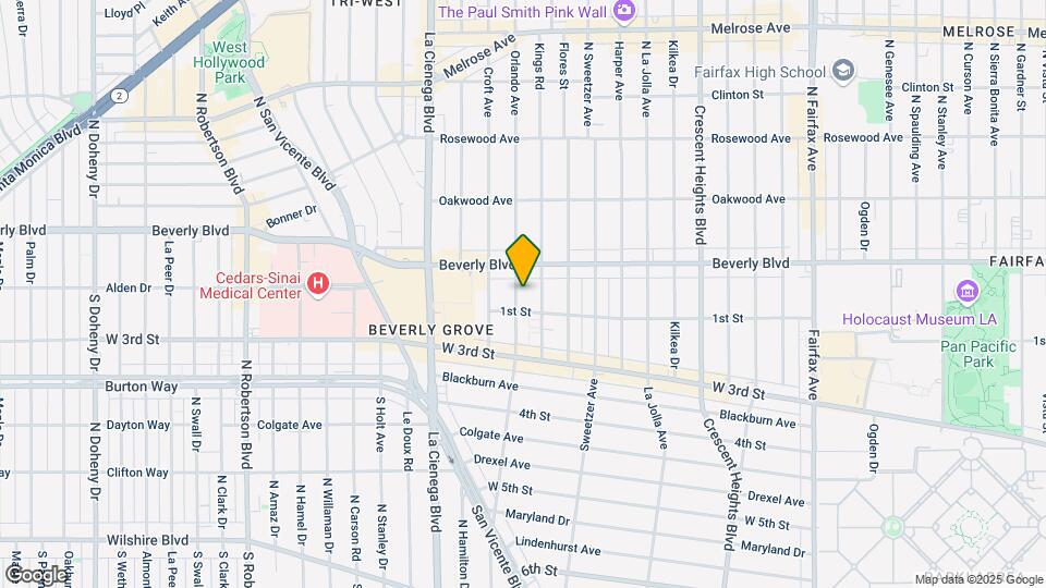 116 Orlando Ave Mapa y Detalles de la Ubicación