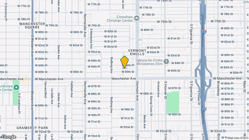 8444 Kansas Ave Map and Location Details