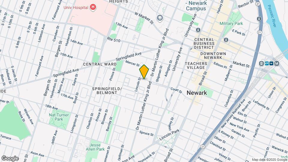 Newark Makerhoods Mapa y Detalles de la Ubicación