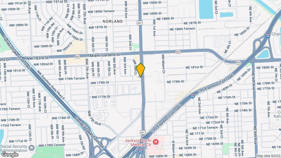 17900 NW 2nd Ave Map and Location Details