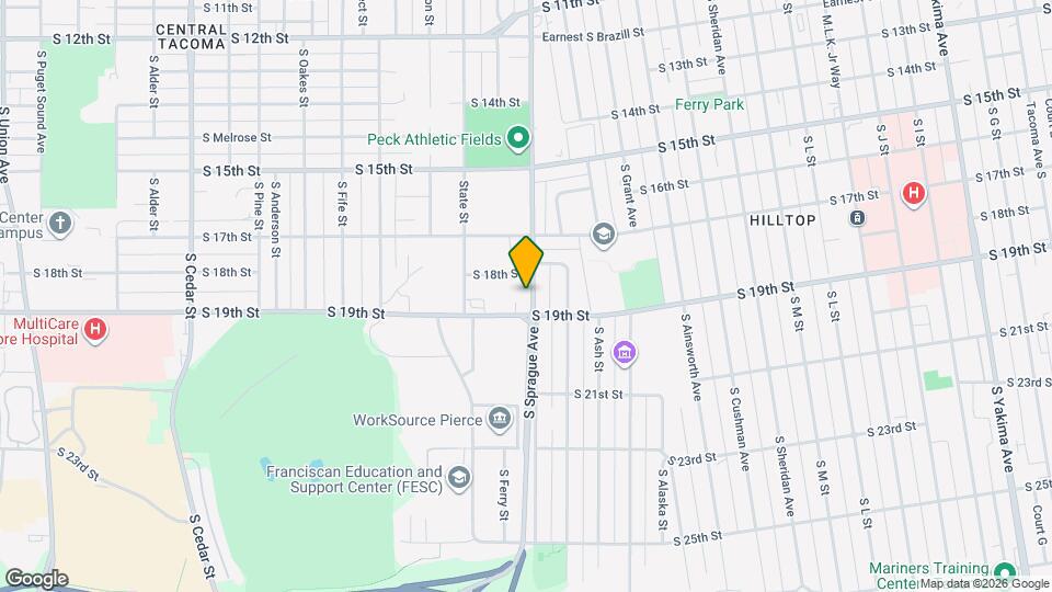 1816 S Sprague Ave Map and Location Details