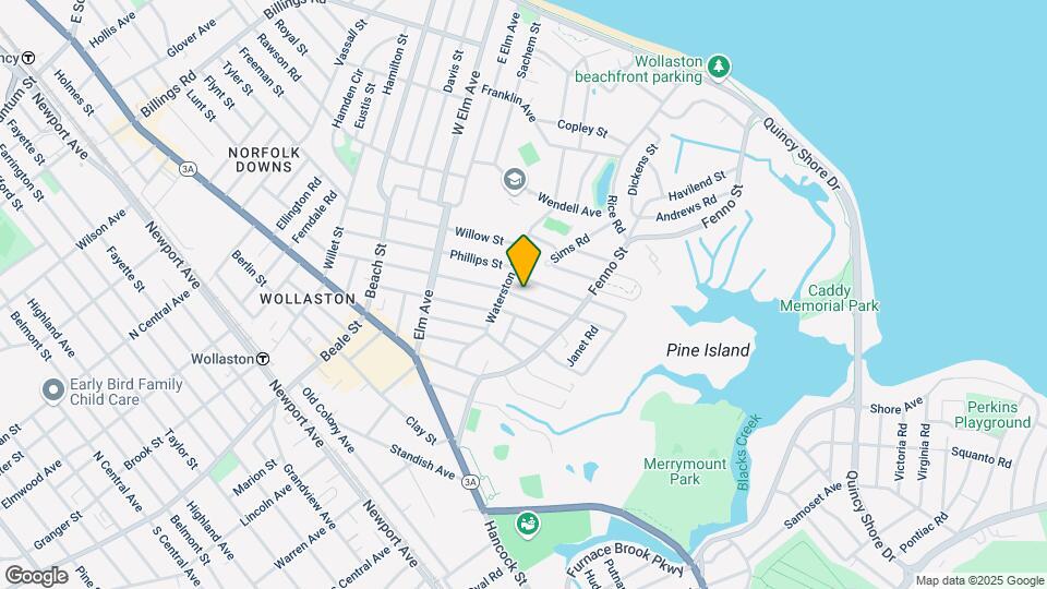 164 Marlboro St, Unit 1 Map and Location Details