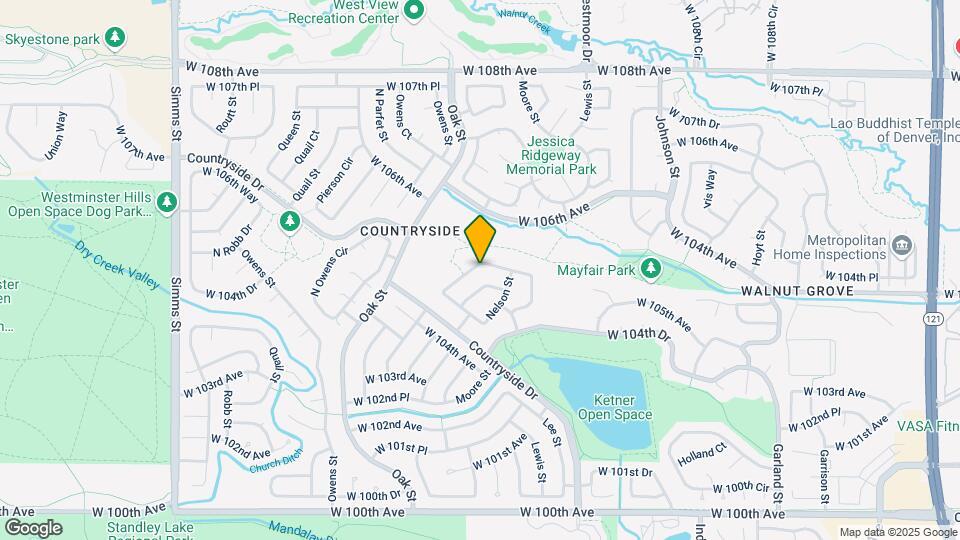 10490 Newcombe St Map and Location Details