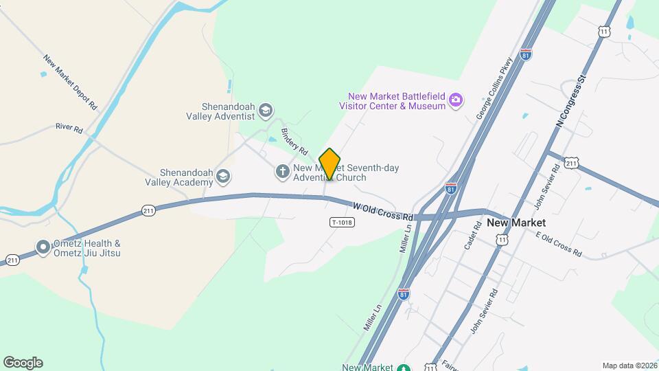 9570 Shenandoah Dr Map and Location Details