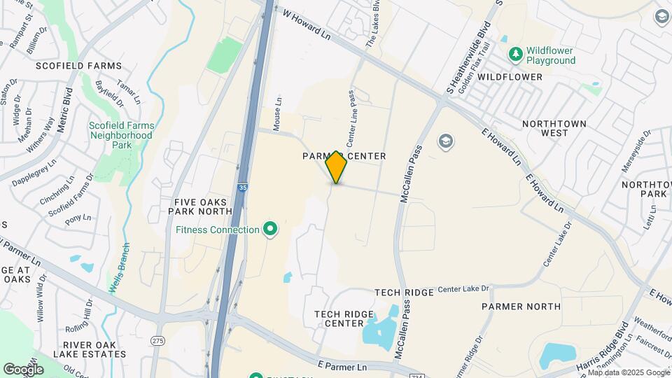 701 Center Ridge Dr Map and Location Details