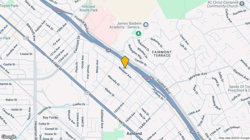15982 Maubert Ave Map and Location Details