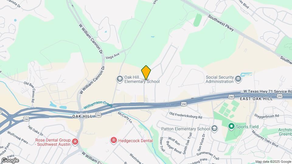 6107 Parkwood Dr Map and Location Details