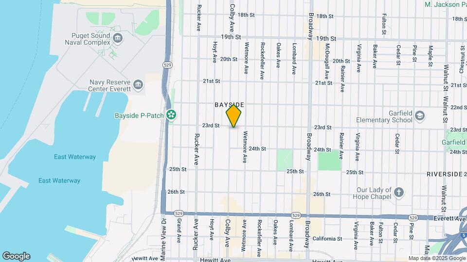 2305-2307 Colby Ave Map and Location Details