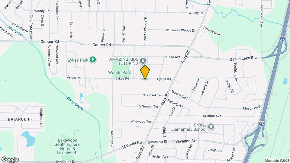 253 Sykes Rd Map and Location Details