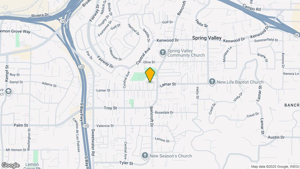 3121 Christy Wy Map and Location Details