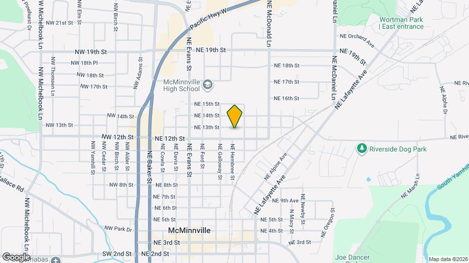 818 NE 13th St Map and Location Details