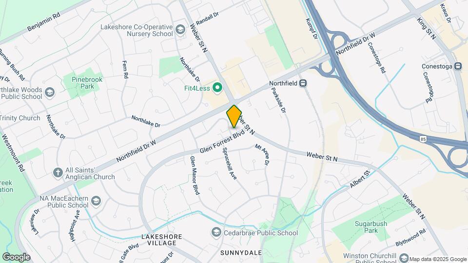 596 Silverbirch Rd Map and Location Details