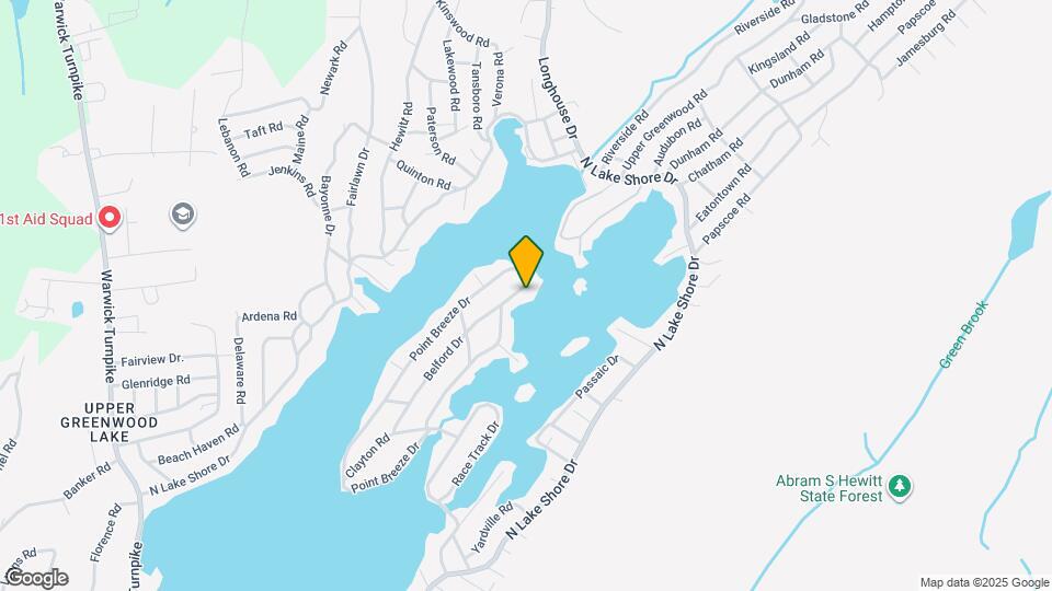 197 Point Breeze Dr Map and Location Details