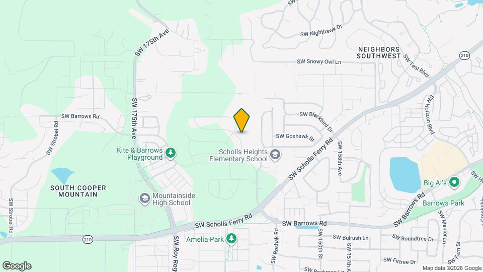 12212 SW Champlin Ln Map and Location Details