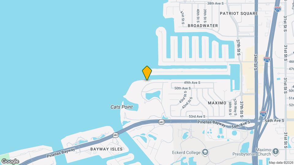 4709 Dolphin Cay Ln S Map and Location Details