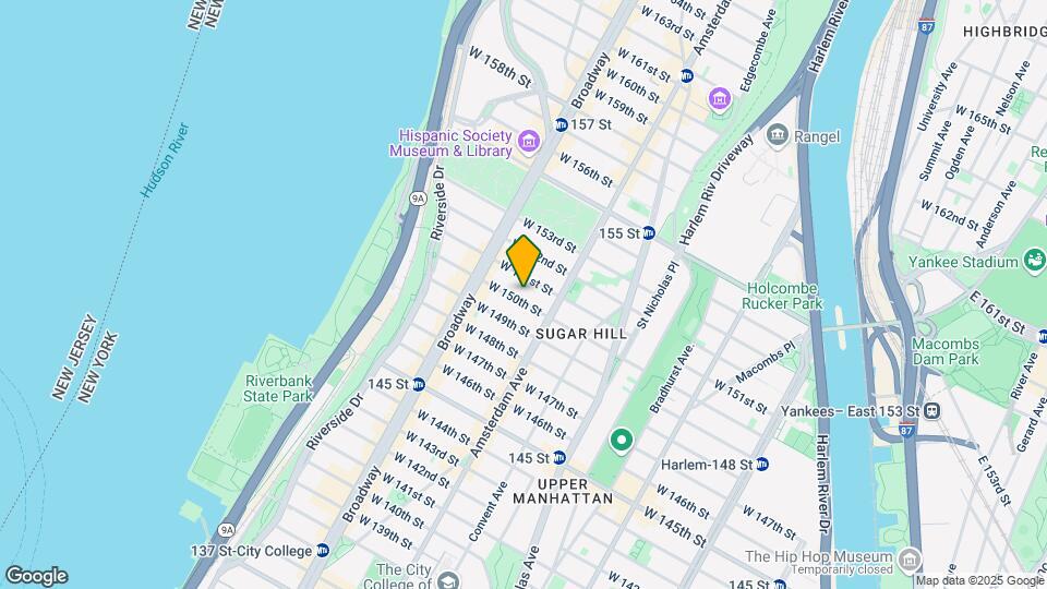 525 W 150th St Map and Location Details