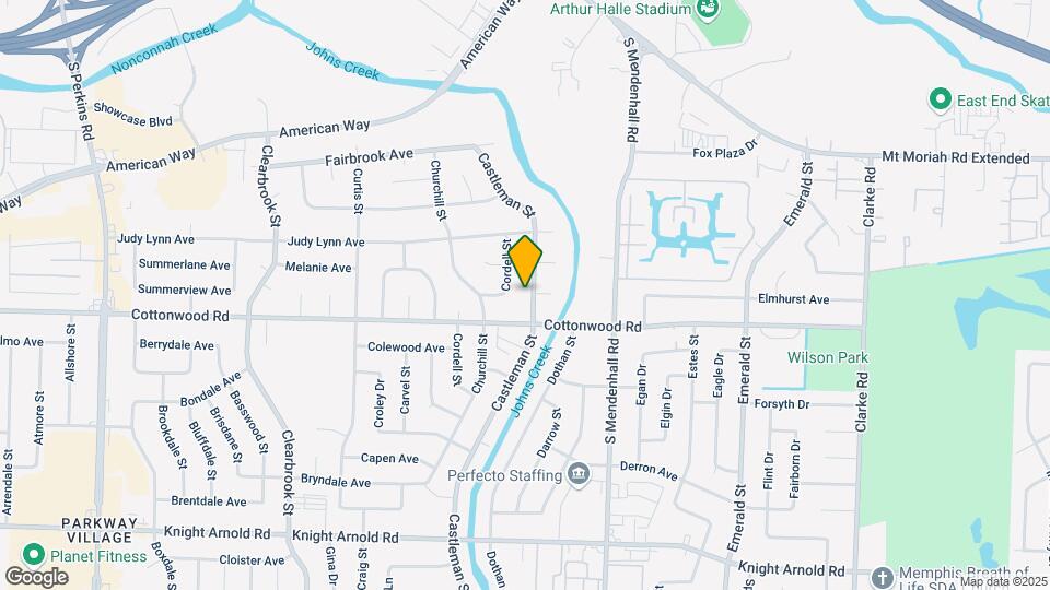 2889 Castleman St Map and Location Details