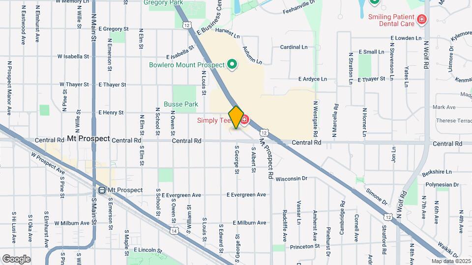 20 N Albert St Map and Location Details