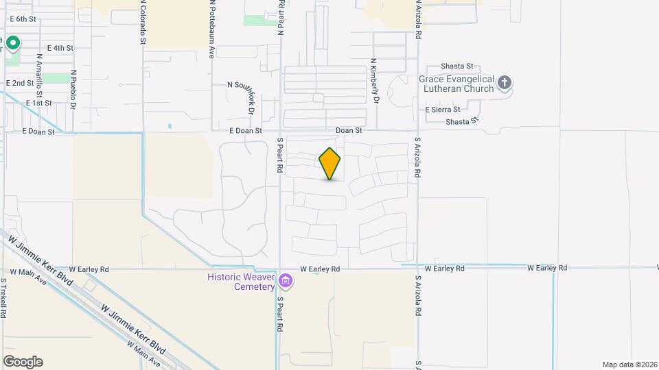 1575 E Fletcher Dr Map and Location Details