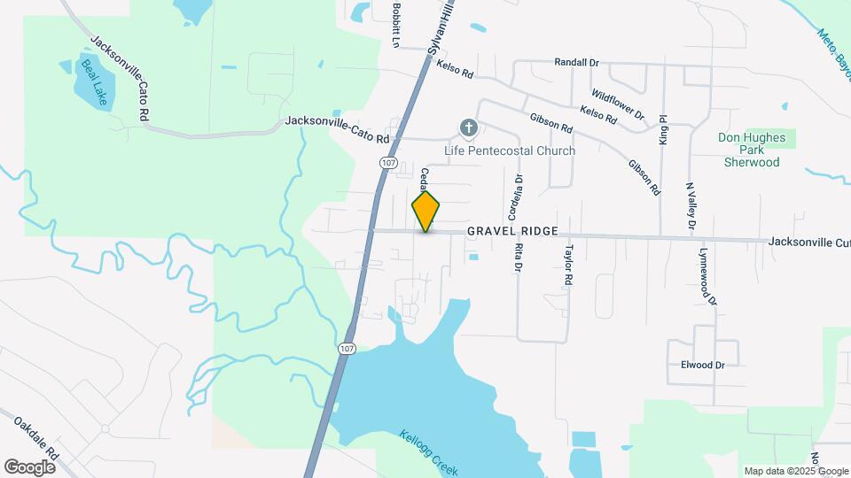 7705 Jacksonville Cutoff Rd Map and Location Details