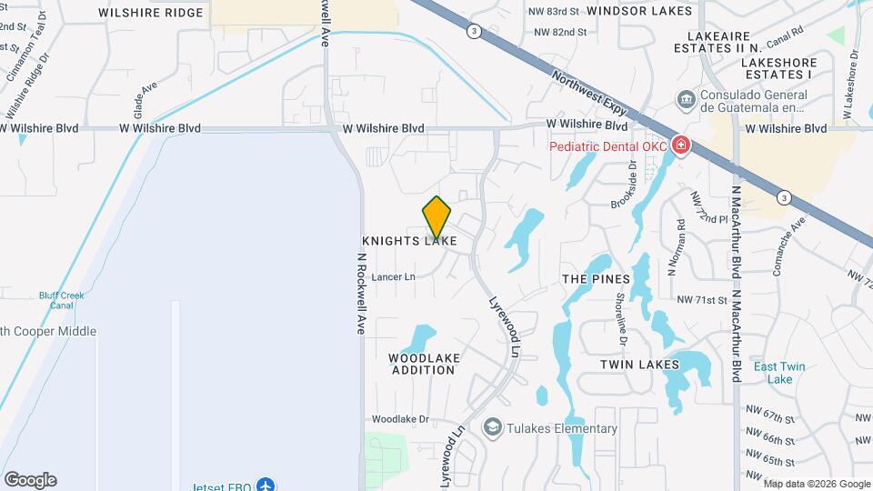 7507 Knight Lake Dr Map and Location Details
