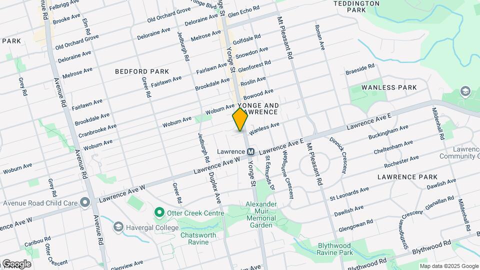 3110-3112 Yonge St Map and Location Details