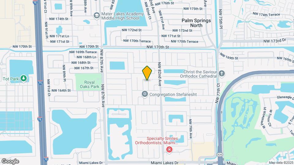 16522 NW 82nd Pl Map and Location Details