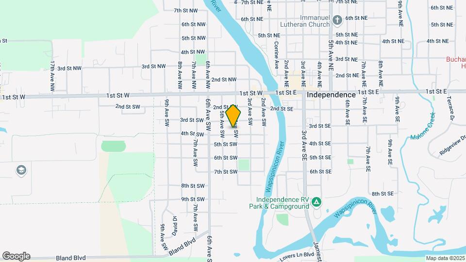 313 4th Ave SW Map and Location Details
