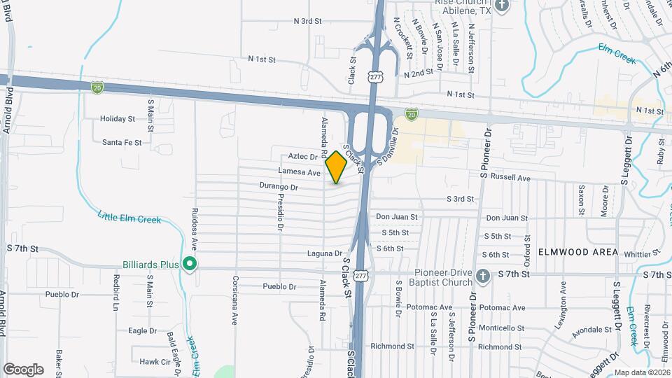 5137 Durango Dr Map and Location Details