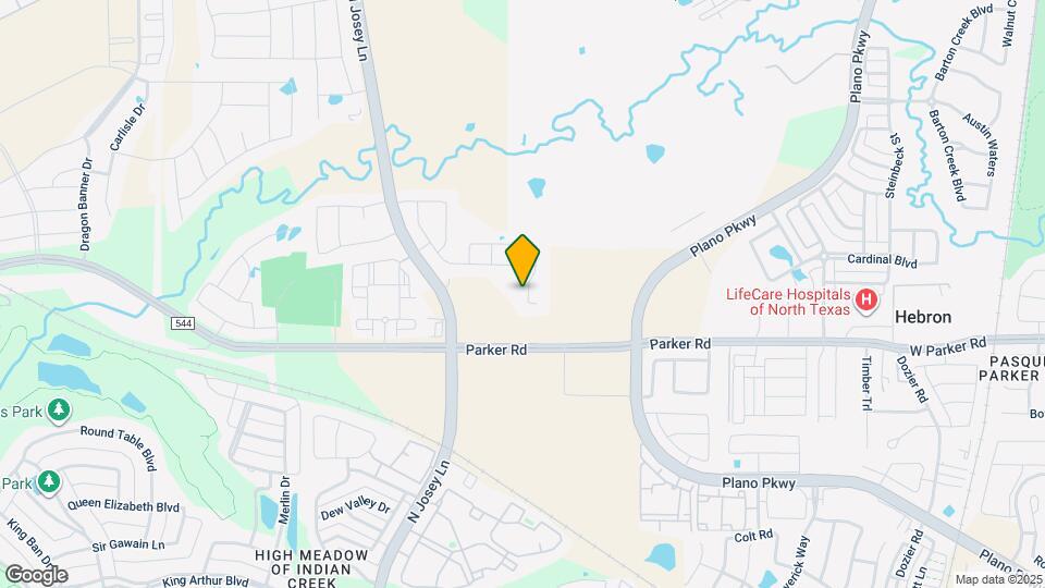 2112 Creekbluff Ct Map and Location Details