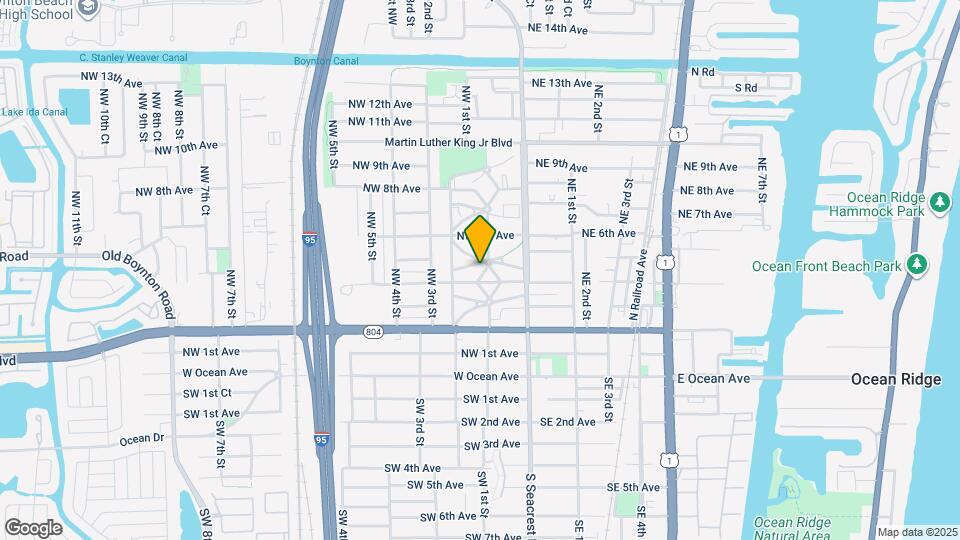 206 NW 5th Ave Map and Location Details