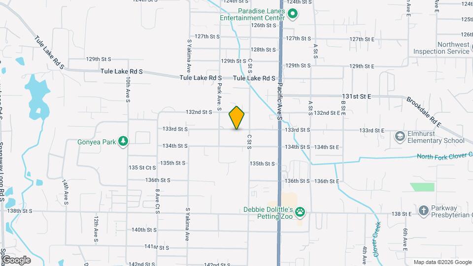 420 133rd St S Map and Location Details