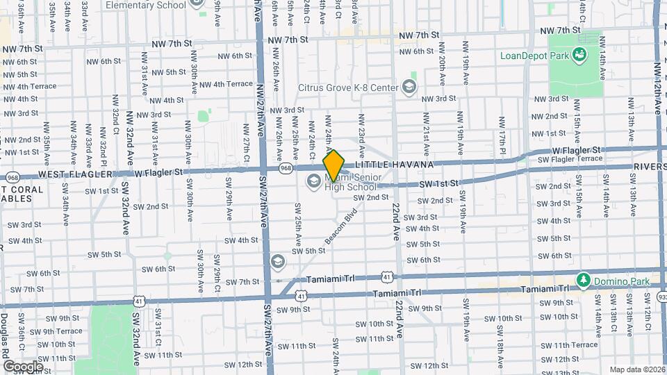 101 SW 24th Ave Map and Location Details