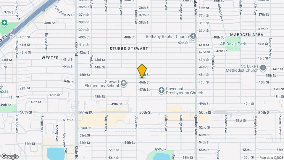 4714 46th St Map and Location Details