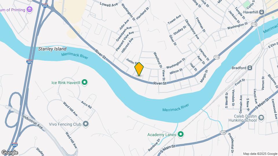609 River St Map and Location Details