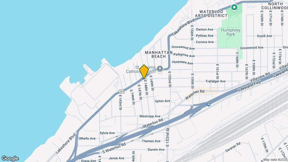 14718 Lake Shore Blvd Map and Location Details