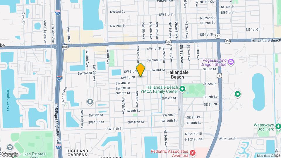 404 SW 5th Ave Map and Location Details