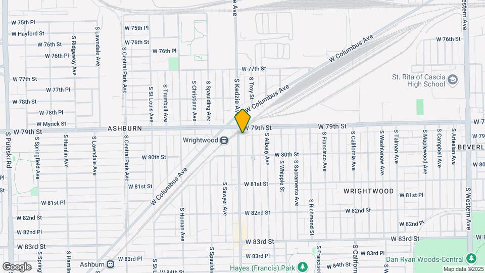 7915 S Kedzie Ave Mapa y Detalles de la Ubicación