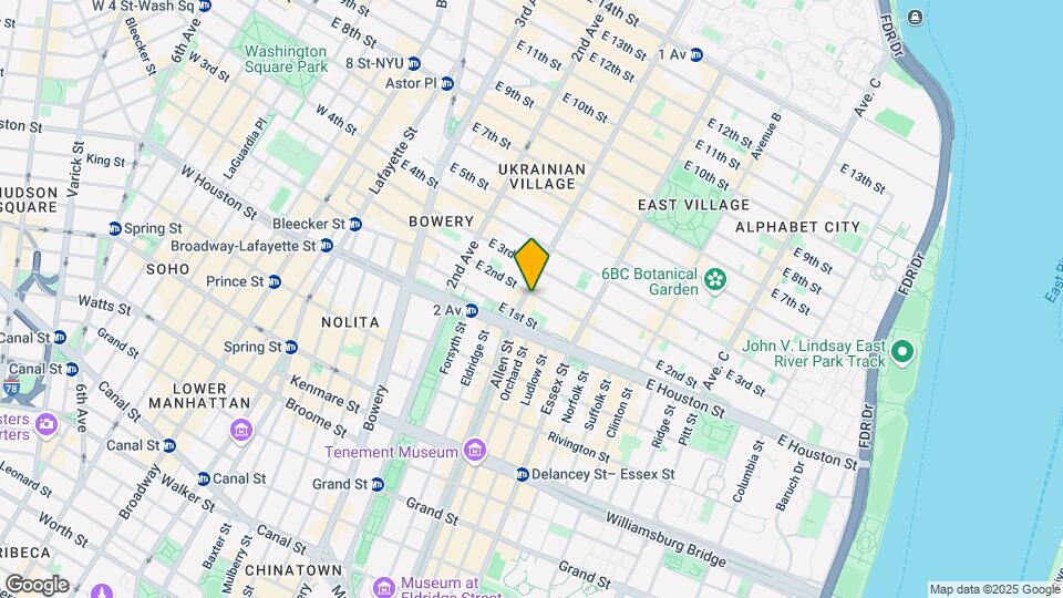 26-28 First Ave Mapa y Detalles de la Ubicación