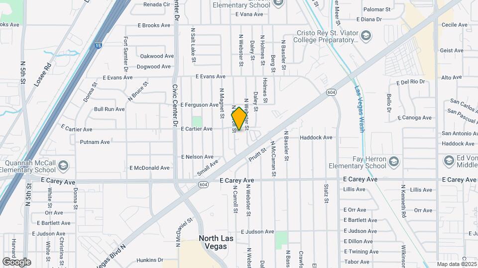 2536 N Carroll St Map and Location Details