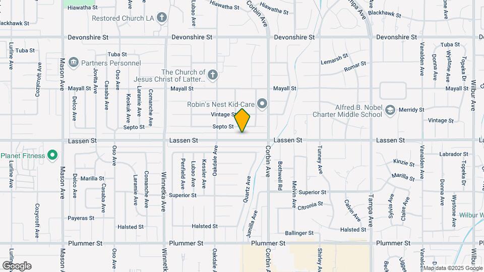 19801 Lassen St, Unit gold Map and Location Details