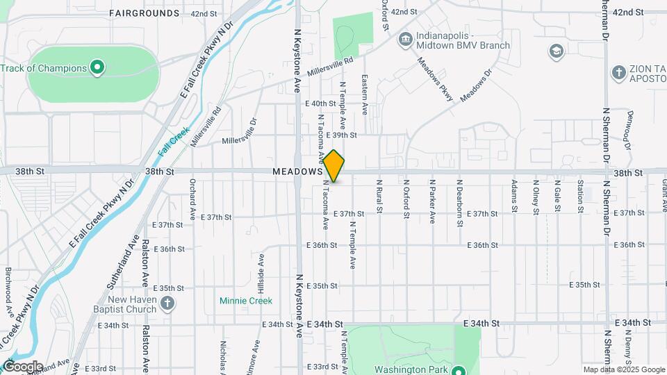 3741 N Tacoma Ave Map and Location Details